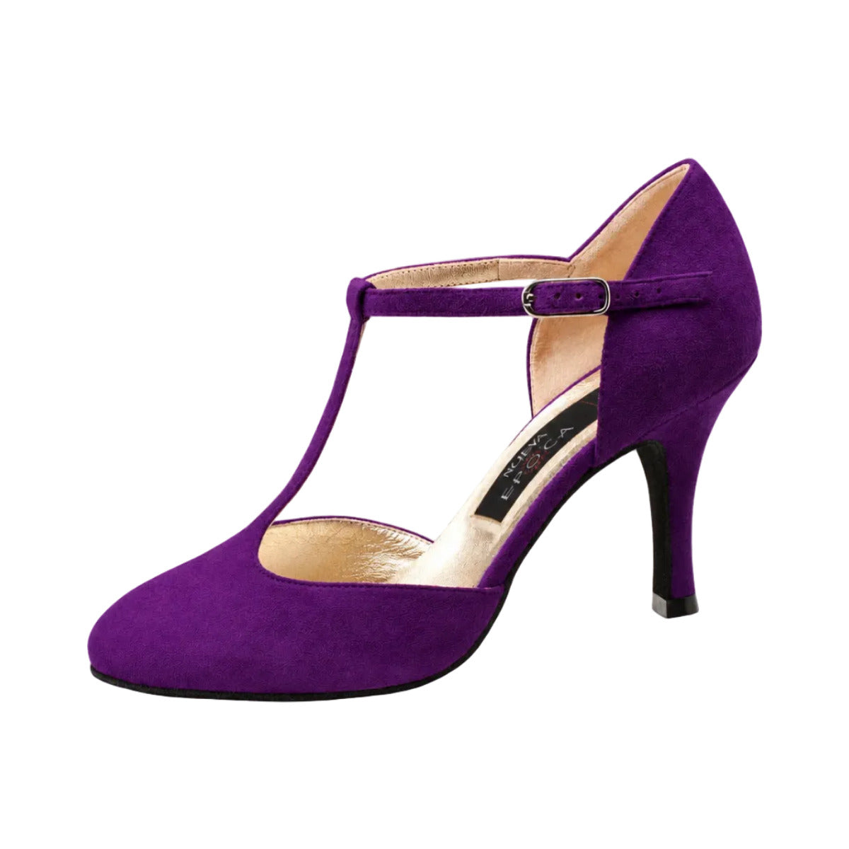 Nueva Epoca Damen Tanzschuhe Corazon Viola mit Stiletto Absatz Hauptbild