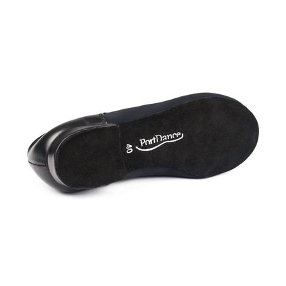 PortDance Herren Tanzschuhe PD030 - Farbe: Schwarz - Material: Neopren/Leder - Größe: EUR 48