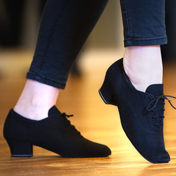 VCIXXVCE Latijnse Dansschoenen Dames Gesloten Teen - Salsa Tango Walz