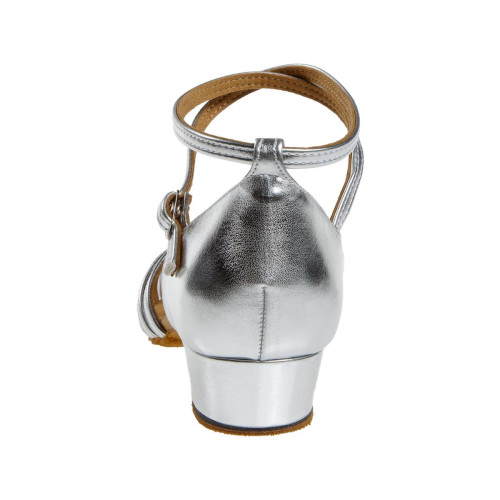 Diamant Women´s dance shoes 008-035-013 - Silver - 2,8 cm Bloc [UK 5,5]