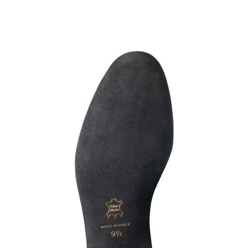 Werner Kern Hombres Zapatos de Baile Trieste - Cuero/Nabuk Negro Micro-Heel  - Größe: UK 9,5