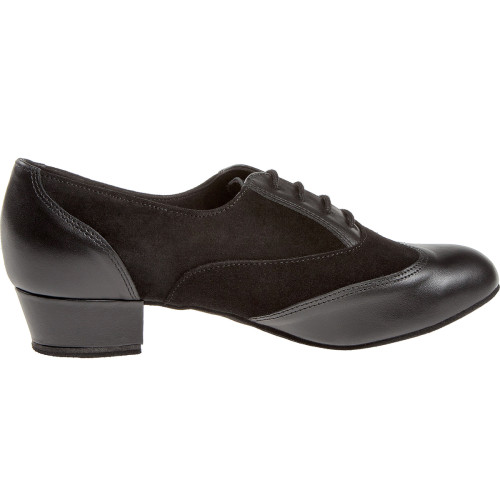 Diamant Mujeres Zapatos de Práctica 063-029-070 - Cuero/Ante Negro [UK 6]