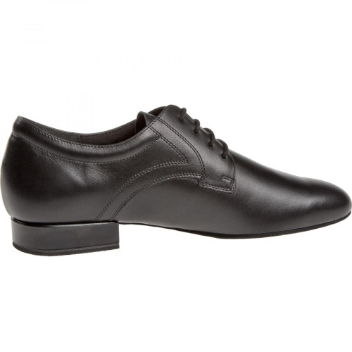 Diamant Hombres Zapatos de Baile 085-025-028 - Cuero Negro - Ancho - 2 cm