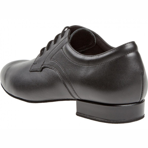 Diamant Herren Tanzschuhe 085-026-028 - Leder Schwarz [Extra Weit]