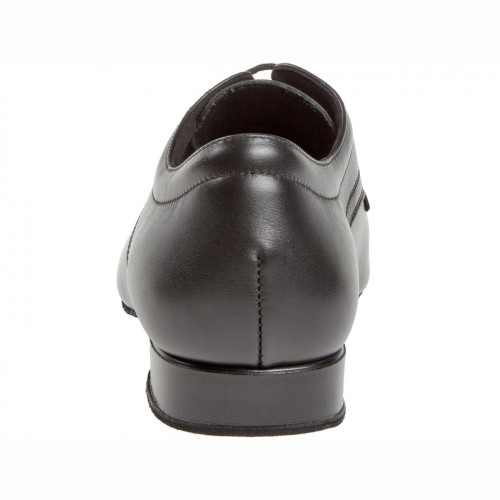 Diamant Hommes Chaussures de Danse 085-026-028 - Cuir Noir [Extra Large] - 2 cm