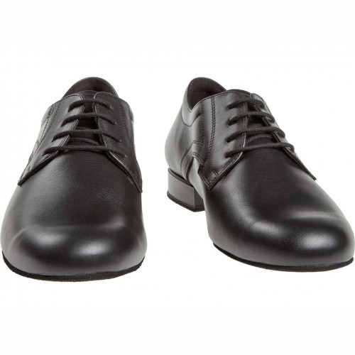 Diamant Hombres Zapatos de Baile 085-026-028 - Cuero Negro - Muy Ancho   - Größe: UK 8,5