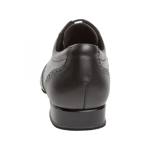 Diamant Hommes Chaussures de Danse 099-025-376 - Cuir Noir [Large] - 2 cm