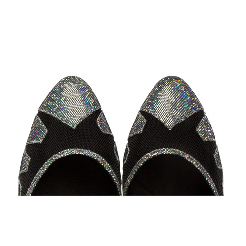 Supadance Mujeres Zapatos de Baile 1040 - Hologram - 2.5" Flare [UK 6,5]