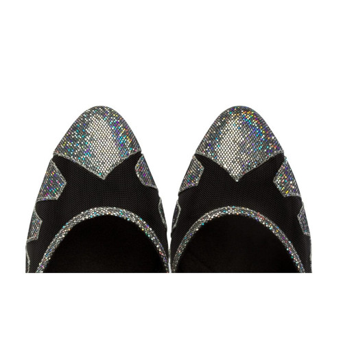 Supadance Damen Tanzschuhe 1040 - Hologram - 2.5" Flare - Größe: UK 6,5