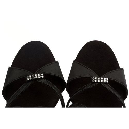 Supadance Donne Scarpe da Ballo 1062 - Raso Nero