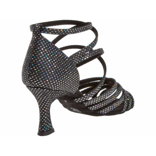 Diamant Mulheres Sapatos de Dança 108-087-183 - Preto/Prata