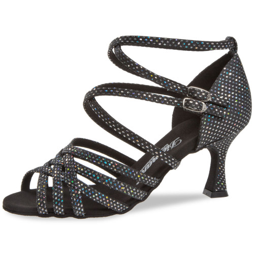Diamant Mulheres Sapatos de Dança 108-087-183 - Preto/Prata
