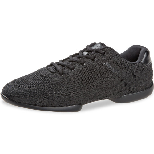 Diamant Unisex Split-Sole Dance Sneakers TUNE Black UK 7/EU 40,5/USM 8/USW 9