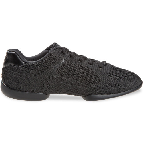 Diamant Unisex Split-Sole Dance Sneakers TUNE Black UK 7/EU 40,5/USM 8/USW 9
