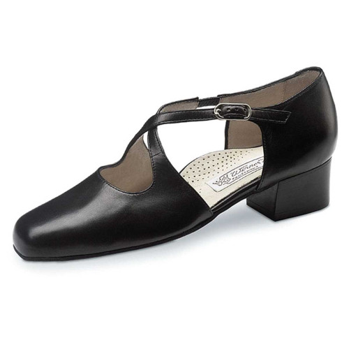 Werner Kern Mulheres Sapatos de Dança Ines - Pele Preto  - Größe: UK 6