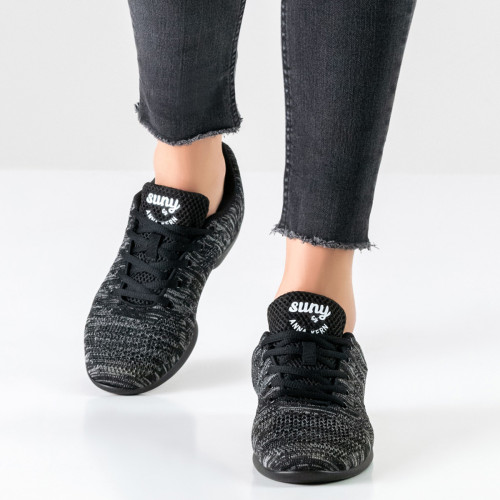 Anna Kern Mulheres Dance Sneakers 125 Bold - Cinza/Preto - Sola de ténis  - Größe: UK 6,5