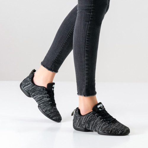 Anna Kern Femmes Dance Sneakers 125 Bold - Gris/Noir