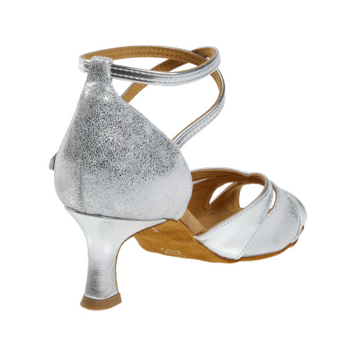 Diamant Dames Dansschoenen 141-077-463 - Zilver - 5 cm