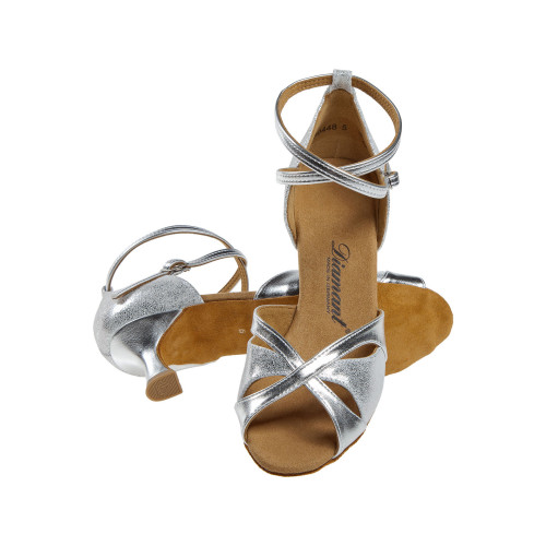 Diamant Dames Dansschoenen 141-077-463 - Zilver - 5 cm