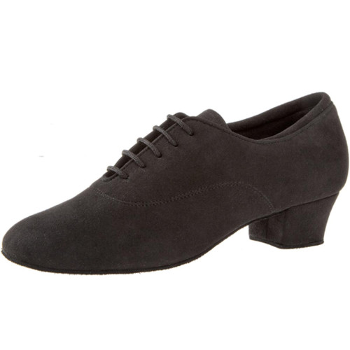 Diamant Ladies Practice Shoes 140-034-335-A - Microfiber Black - 3,7 cm Cuban [UK 4,5]