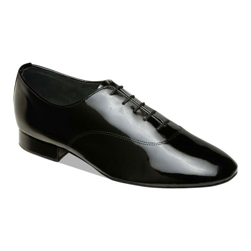 Supadance Hombres Zapatos de Baile 7500 - Charol Negro - Regular  - Größe: UK 10,5