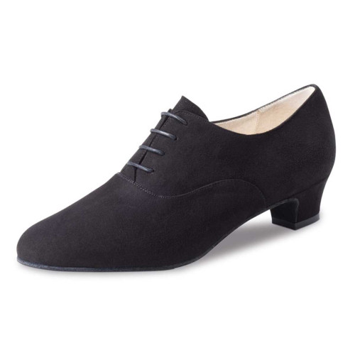 Werner Kern Femmes Chaussures d'Entraînement Olivia - Suède Noir - 3,4 cm  - Größe: UK 6