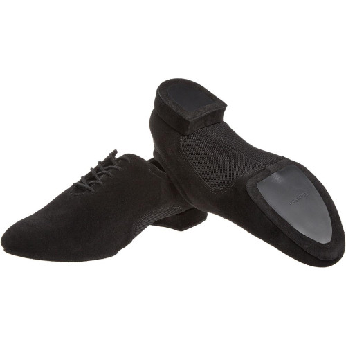 Diamant Homens Sapatos de dança 163-122-577 - Camurça/Mesh Preto - 2 cm