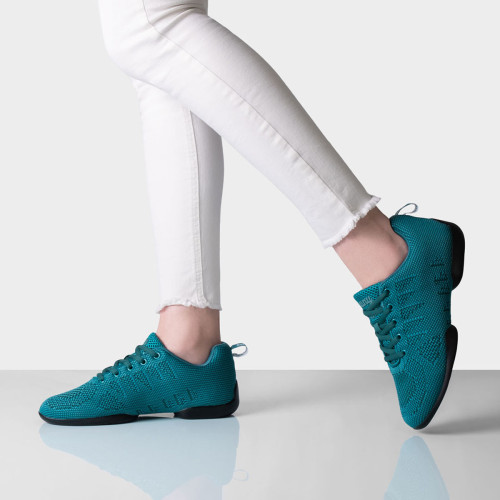 Anna Kern Womens Dance Sneakers 175 Bold - Petrol