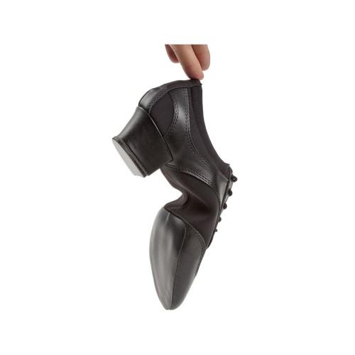 Diamant Mujeres VarioPro Zapatos de Práctica 188-234-588-V - Cuero/Neopreno Negro - 3,7 cm