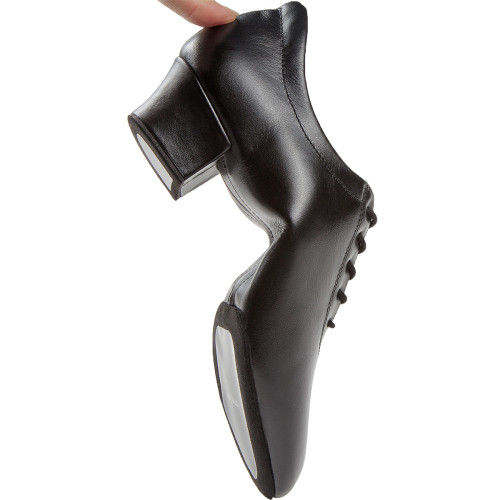 Diamant Mujeres Zapatos de Baile 189-134-560 - Cuero Negro - 3,7 cm