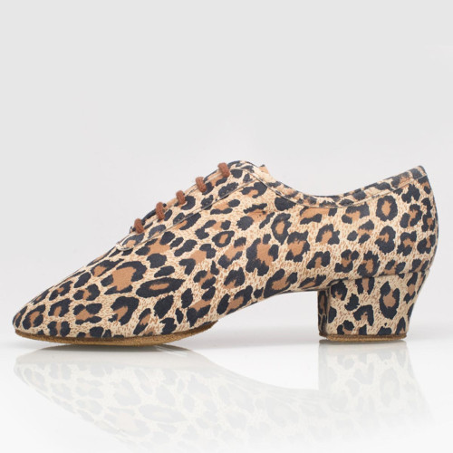 Ray Rose - Sapatos instrutor de dança 415 - Leopard Print [UK 5]