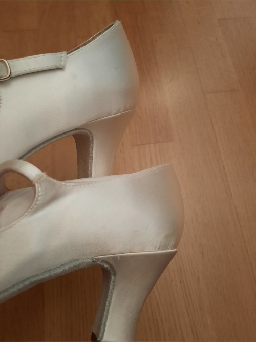 Werner Kern Women´s dance shoes Ashley - White Satin - 6 cm [UK 5,5]
