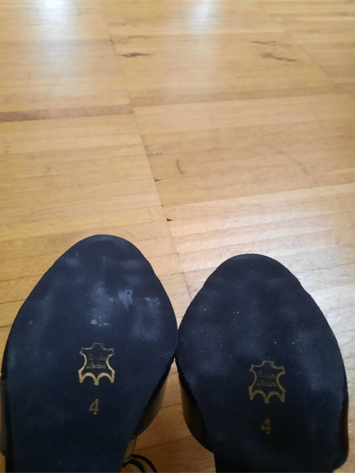 Werner Kern Women´s dance shoes Astrid - Black Leather - 6,5 cm [UK 4]