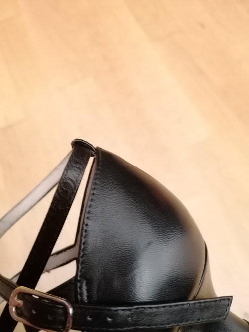 Werner Kern Women´s dance shoes Betty - Black Leather - 5,5 cm [UK 6 - B-Ware]