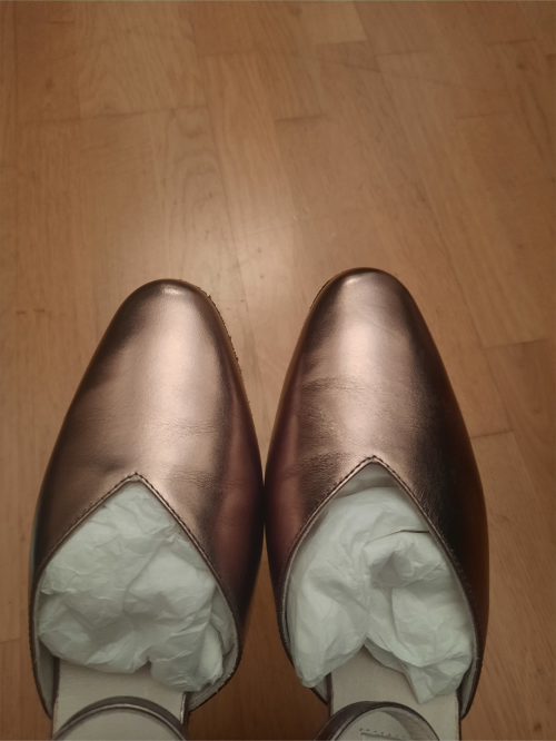 Werner Kern Women´s dance shoes Betty - Chevro Antique - 6,5 cm [UK 6,5 - B-Ware]