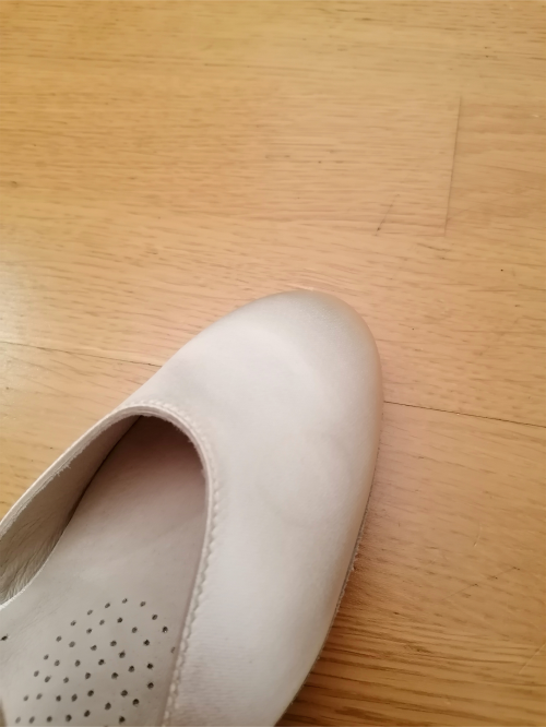 Werner Kern Mulheres Sapatos de Dança Felice - Cetim Branco - 3,4 cm [UK 6 - B-Ware]