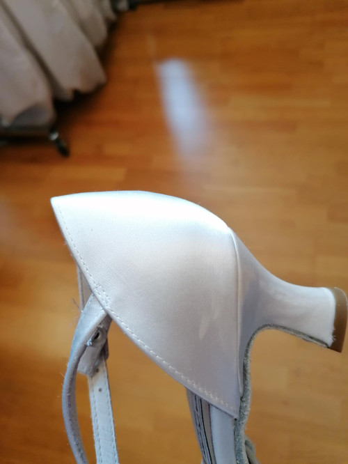 Werner Kern Mujeres Zapatos de Baile Patty - Satén Blanco - 5,5 cm [UK 7]