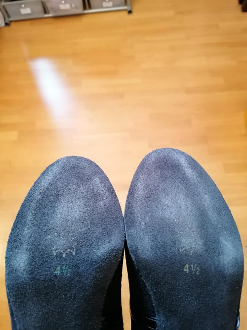 Werner Kern Mujeres Zapatos de Baile Tabea - Ante Negro - 4,5 cm [UK 4,5]