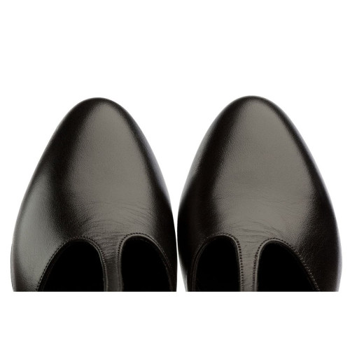 Supadance Femmes Chaussures de Danse 1039 - Cuir Noir - 2,5" Flare  - Größe: UK 3