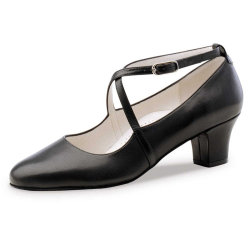 Werner Kern Women´s dance shoes Sidney 4,5 - Black Leather