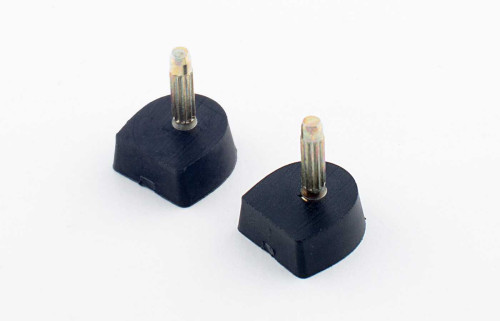 Anna Kern Replacement Heel Tips [Black - 1 Pair]