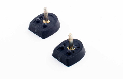 Werner Kern Replacement Heel Tips [Black - 1 Pair]