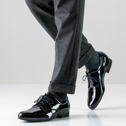 Werner Kern Men´s Dance Shoes Arezzo - Black Patent  [UK 8]