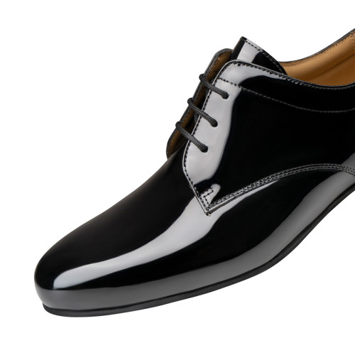 Werner Kern Men´s Dance Shoes Arezzo - Black Patent   - Größe: UK 9