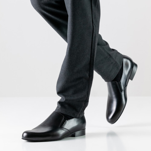 Werner Kern Homens Sapatos de Dança Lido - Cuoro Preto