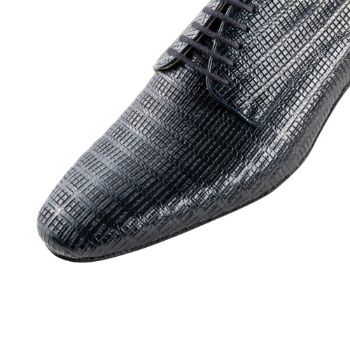 Werner Kern Men´s Dance Shoes Ravenna - Leather Grattato Blu  [UK 11]