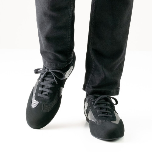 Werner Kern Hommes Chaussures de Danse Bari - Noir  - Größe: UK 9
