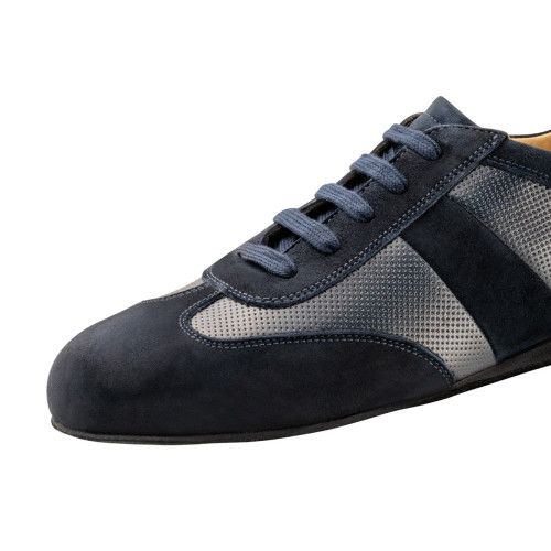 Werner Kern Herren Sneaker Tanzschuhe Bari - Blau  - Größe: UK 10,5