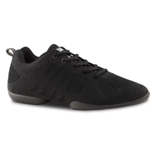 Anna Kern Hombres Dance Sneakers 4020 Bold - Negro - Suela Sneaker - Talla: UK 9