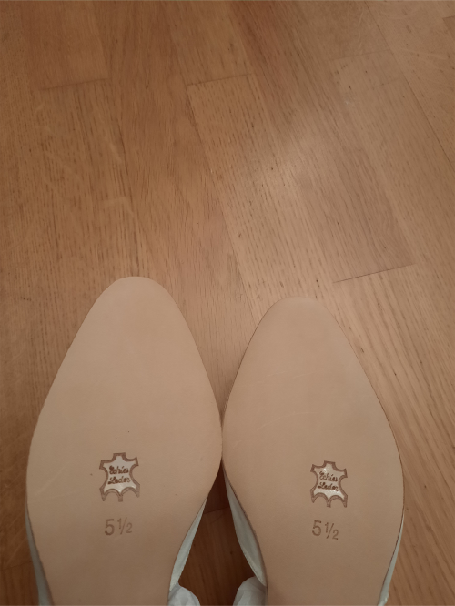 Werner Kern Zapatos de Novia Betty LS - Satén Blanco 6,5 - Suela de Cuero Nubuck - Talla: UK 5,5